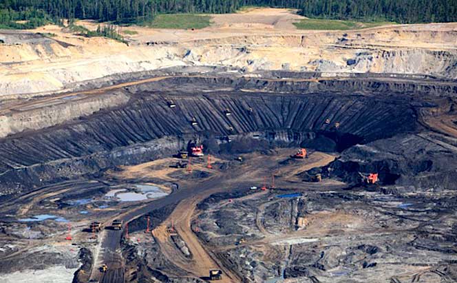 Canada oil sands environmental psychic prediction