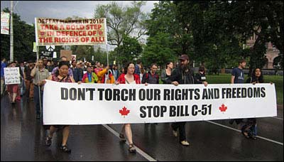 Canadian Freedoms Rally Against Bill51c