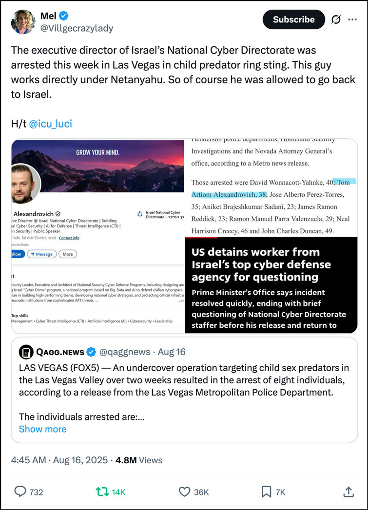 Child Sex Predator released