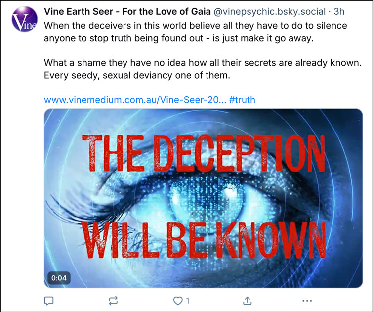 The Deception Will Be Known