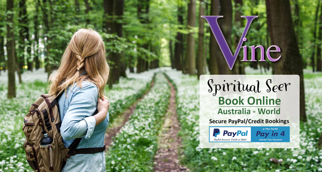 For real clarity, book a psychic reading with Vine